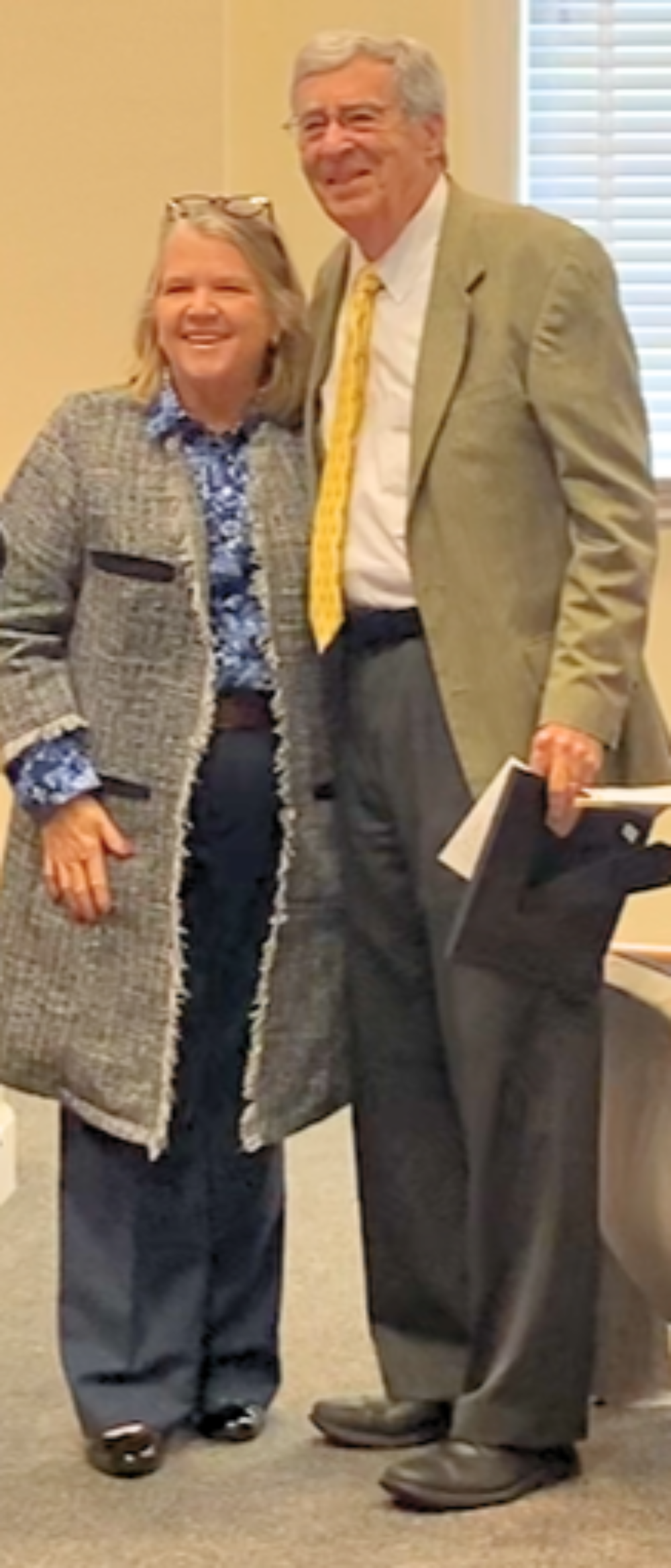 Skip Randolph and Palm Beach Mayor Danielle Moore