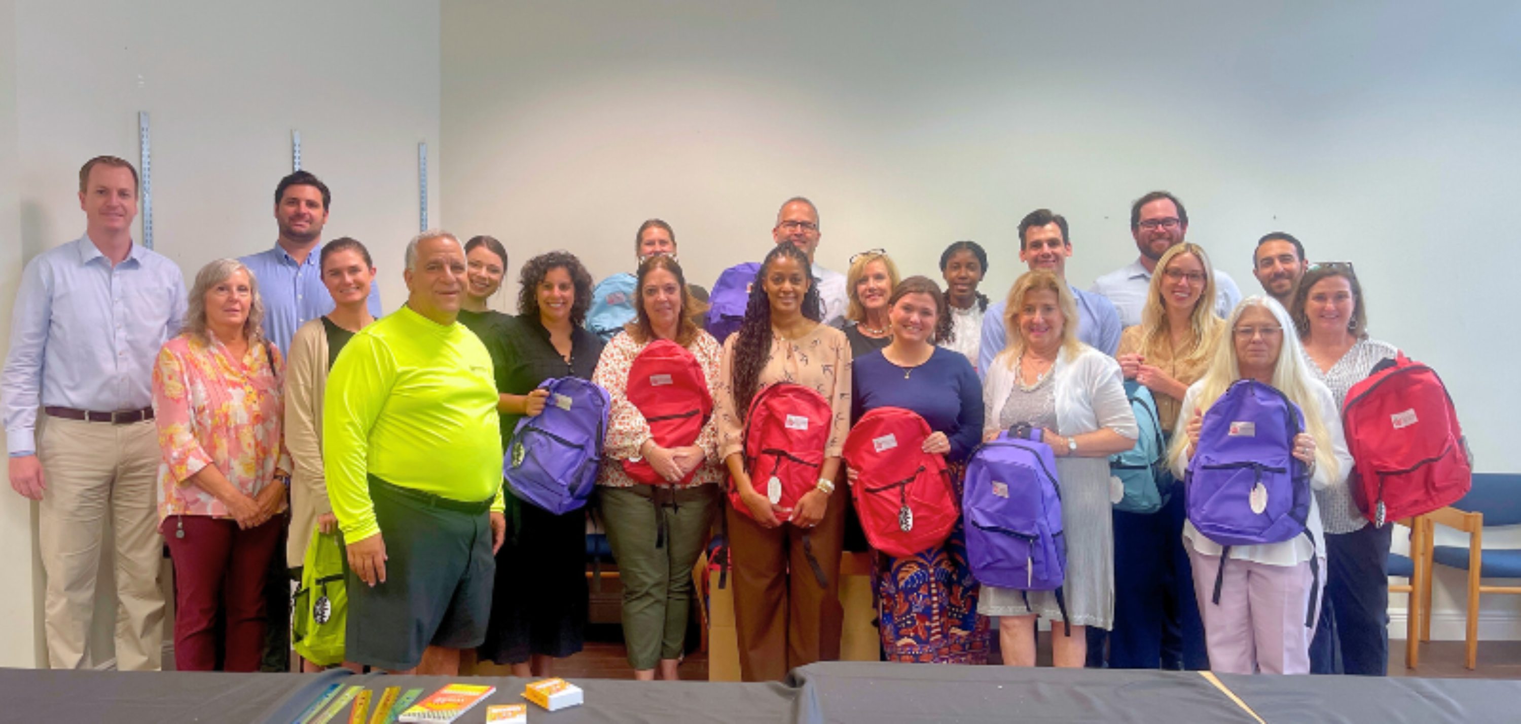 JF Impact Supports Education Foundation of Palm Beach County with Backpack Build