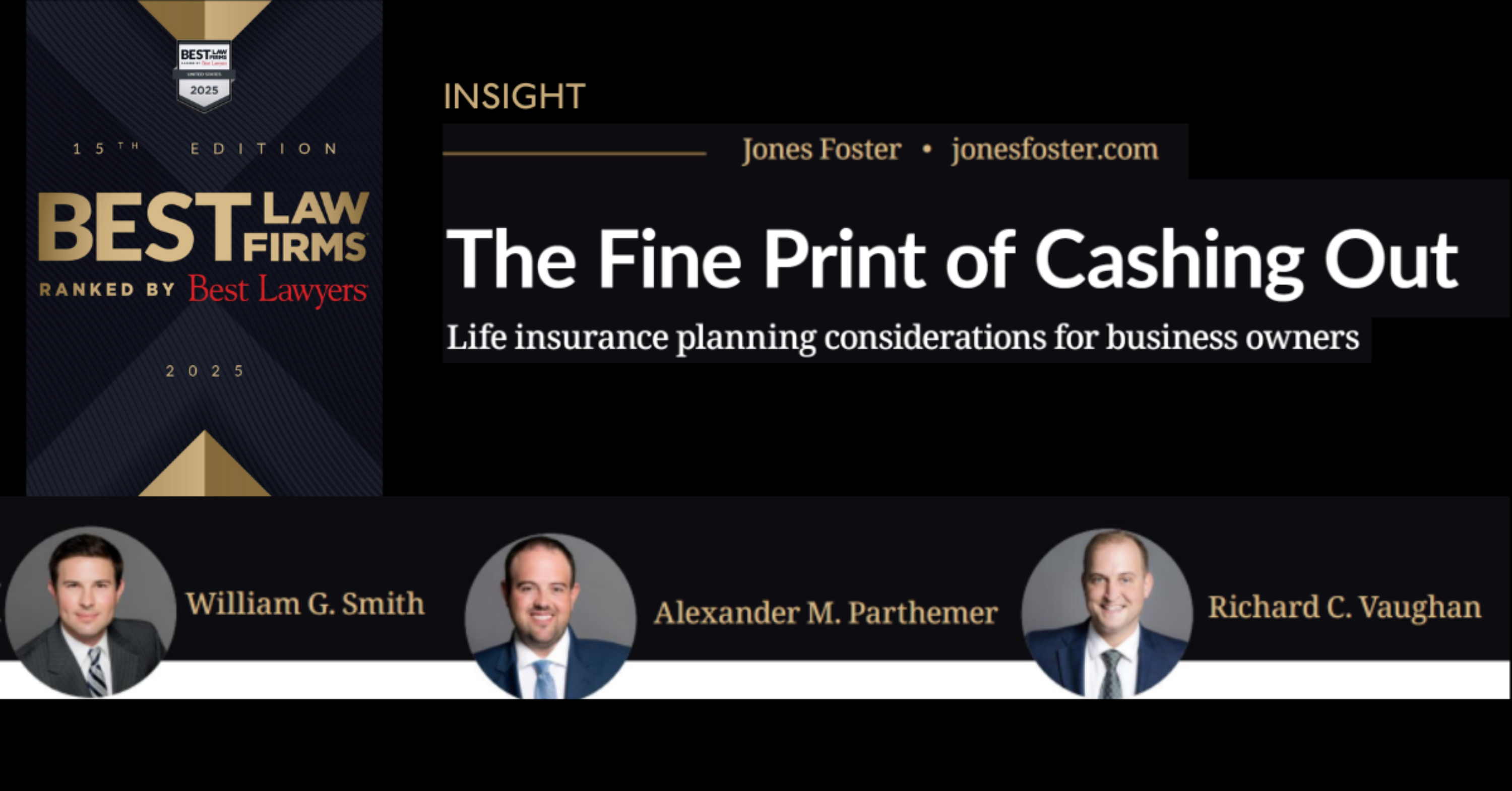 The Fine Print of Cashing Out